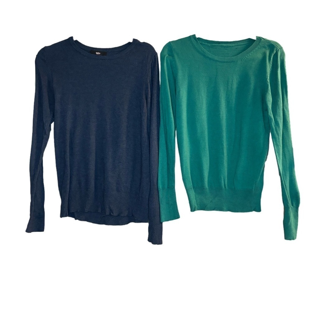 Set of two Mossimo Blue Sweaters Size Medium